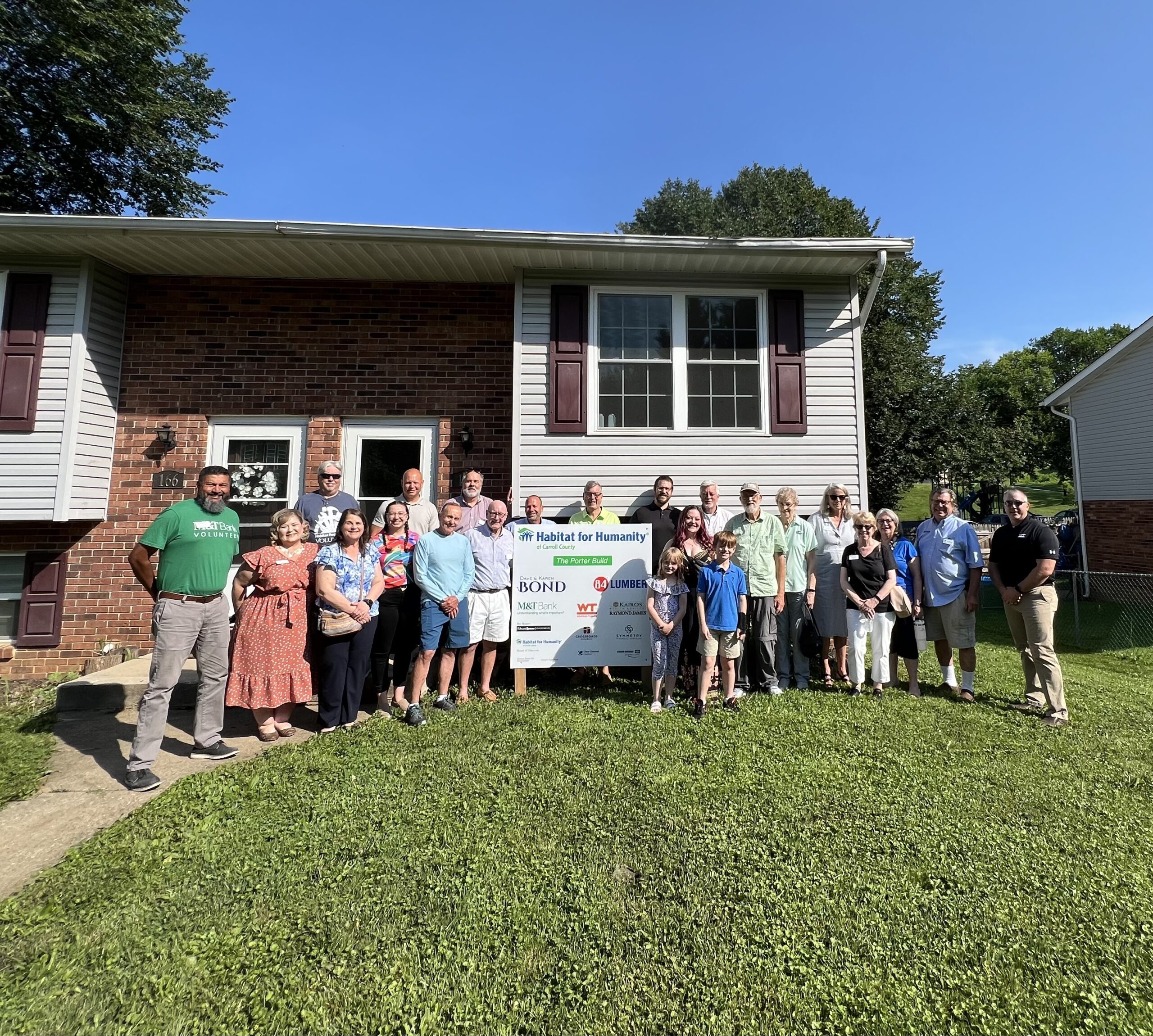 sponsors outside Habitat Build