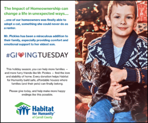 homeowner child holding pet